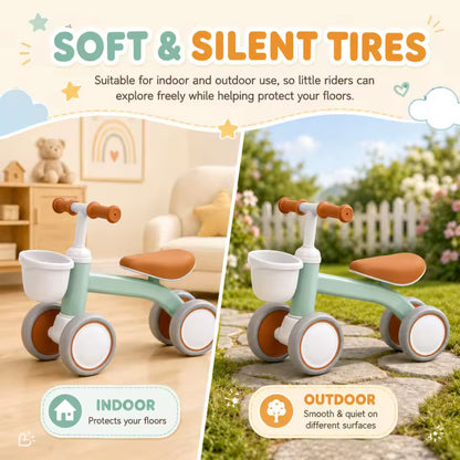 4Wheels Balance Bike for Kids