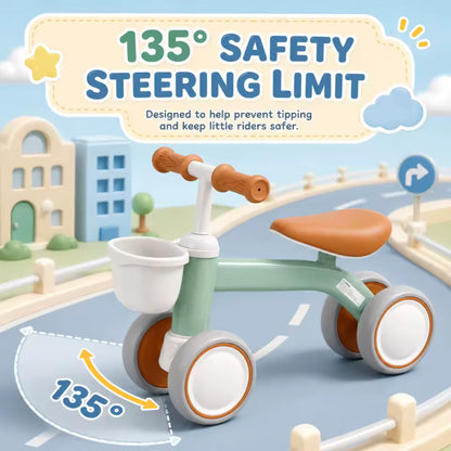 4Wheels Balance Bike for Kids