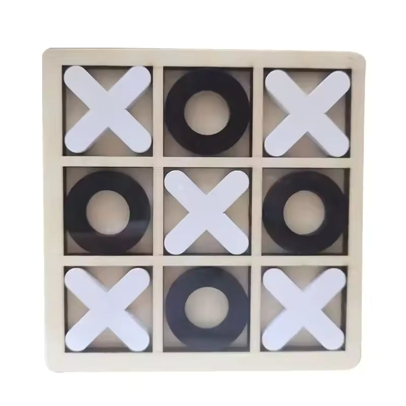 Montessori Toy Tic-Tac-Toe Game for Kids