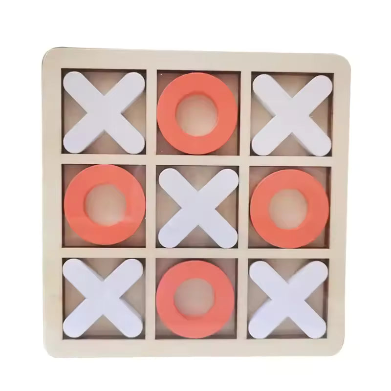 Montessori Toy Tic-Tac-Toe Game for Kids
