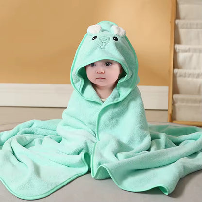 Quick-Dry Baby Hooded Towel